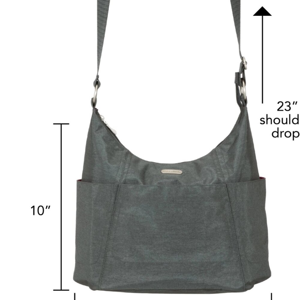 Baggallini Hobo Tote Shoulder Handbags - Portobello - Picture 9 of 9